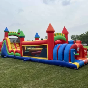 60ft Dual Castle Obstacle Course