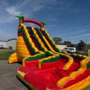 18 Ft Raging Rapid Duo Lane Waterslide